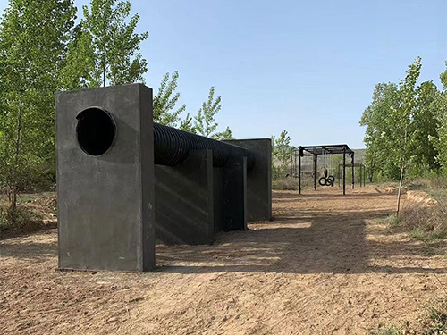 四川精武障碍训练场｜管道