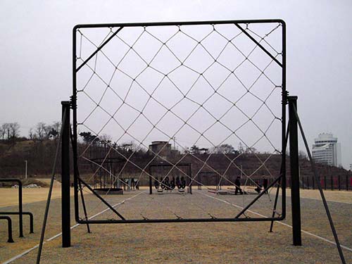 四川400米渡海登训练器材｜绳网